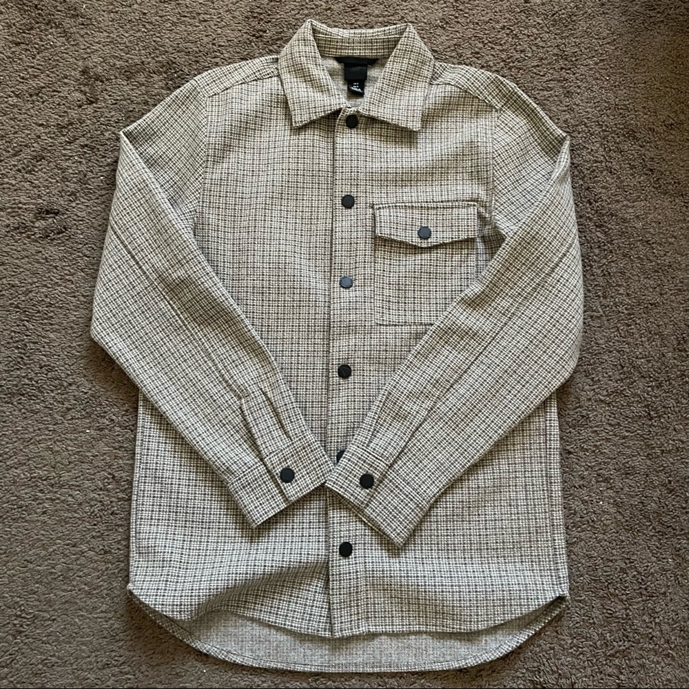 H&M Over Shirt/Shacket Button Up